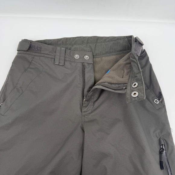 Rei Pants Boy Medium Gray Snow Insulated Fleeced Lined Waterproof Outdoor - Picture 8 of 16